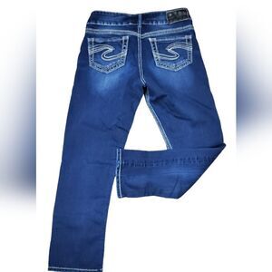 Silver Suki Ankle Jeans